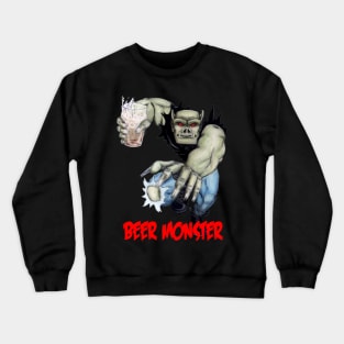 Rubbernorc - Beer Monster Crewneck Sweatshirt
